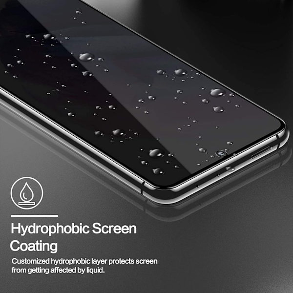 2 PACK - Sekretess Skärmskydd Xiaomi Redmi Note 14 -5G,Privacy Screen Protector