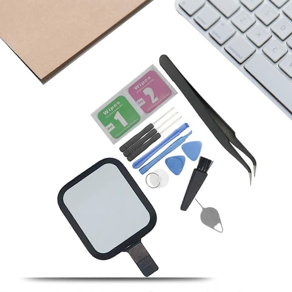 För Watch Series S5 Glaslins för pekskärmsdisplay Digitizer Assembly 40mm 44mm