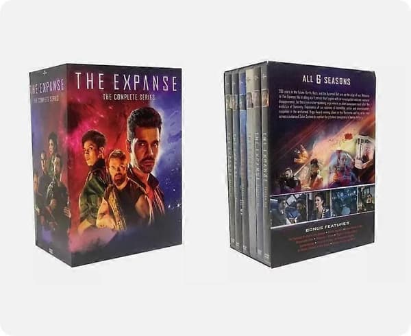 The Expanse: Kompletta Säsong 1-6 engelsk version Series19-DVD) Ny
