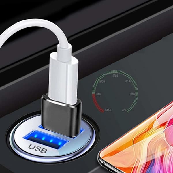 [2F] USB-C hunn til USB-A hann-adapter (4-pakning) - Støtter PD hurtiglading, rask og effektiv tilkobling.
