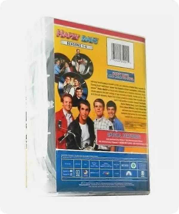 Happy Days Den Komplette Serie Sæson 1-6 (DVD, 22-Disc Box Set) Ny
