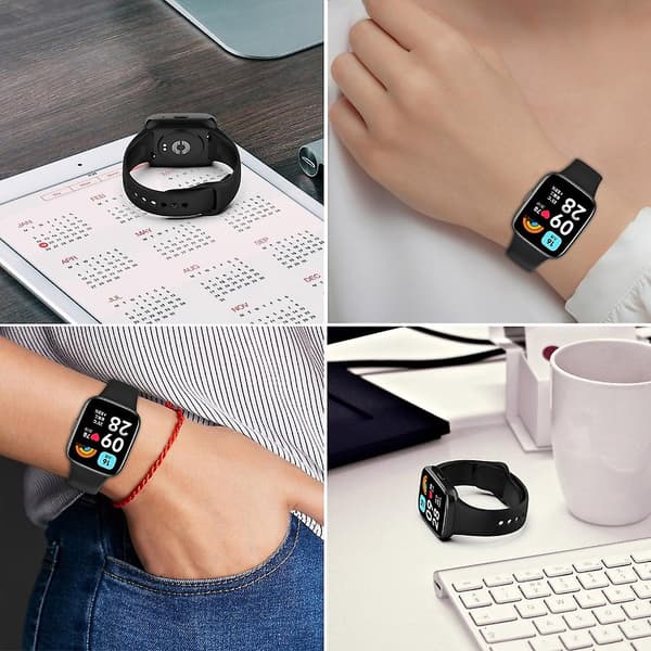 Klokke Silikon Treningserstatningsarmbånd For Redmi Watch3 Lite Active Red