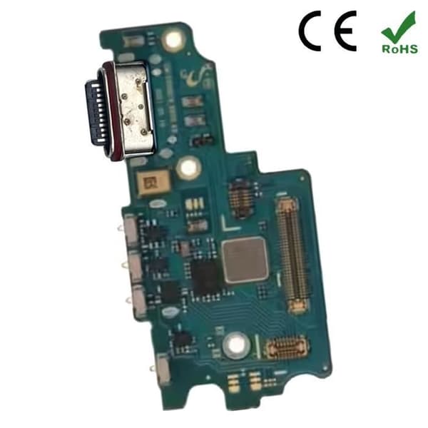 Ladekontakt for Galaxy S21 FE - Samsung - USB-C med mikrofon og SIM-leser