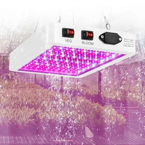 【2F】1000W 216 Full Spectrum LED Vekstlys for Innendørs Bruk