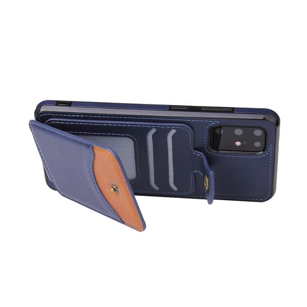 [2F]Rethought Shell kortholder - Samsung Galaxy S20 Röd