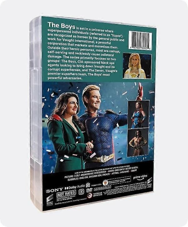 【2F】The Boys sæson 1-4 Komplet serie 12-disc DVD engelsk version