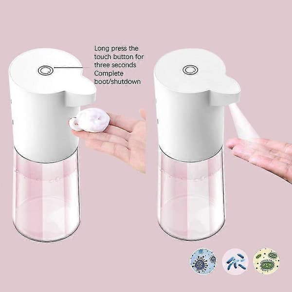 [2F]Stor kapacitet 500 ml Smart Sensor Automatisk Tvåldispenser Alkohol Spray Desinfektionsmedel Tvåldispenser