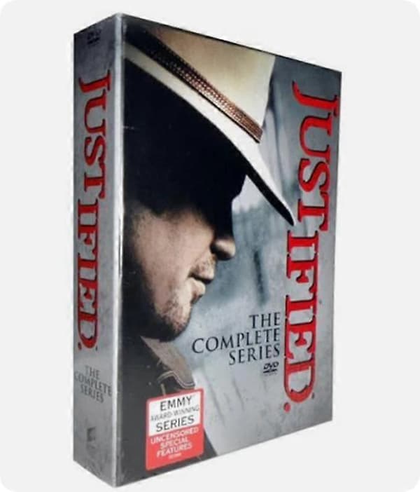 JUSTIFIED: Den Komplette Serie Sæson 1-6 DVD 19-Disc