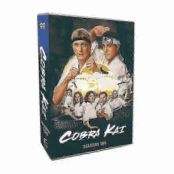 【2F】e Ny Box Set Cobra Kai Säsong 1-6 DVD 14-skivor Engelska