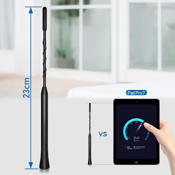 [2F]Bil FM Dab Antenne Bilradio Antenne Takantenne 23cm