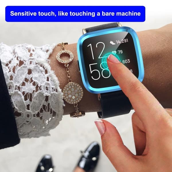 HAT PRINCE Fitbit Versa 2 galvaniseringsetui - Blå—dt Blue blue