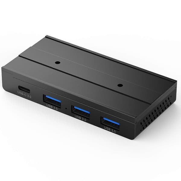 HST-3A1C 4-i-1 USB 3.0 Avtakbar Magnetisk Dokkingstasjon Black