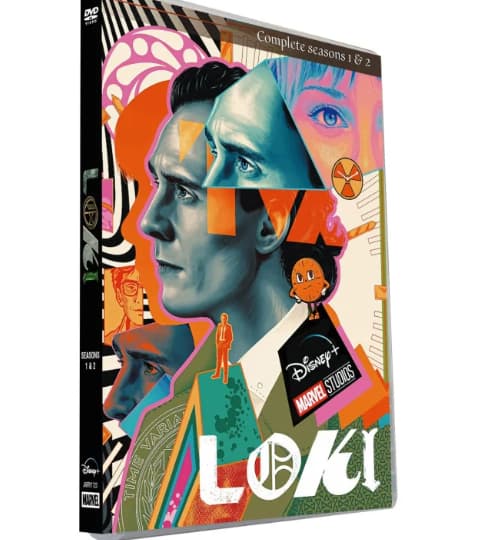 Loki Sesong 1-2 (2023) DVD 4-disk ny bokssett