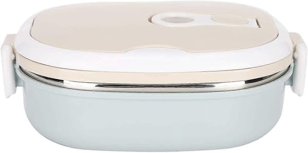Termisk Bento Lunchlåda Med Termisk Isolering i Rostfritt Stål (enkelt lager 900ml)[2F]