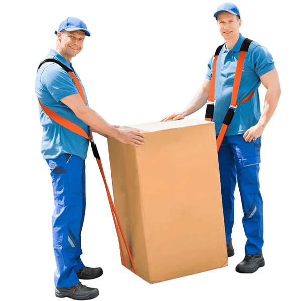 [2F] Bærestropper for flytting, Stropper for 2 personer, Stropper opptil 360 kg, Antiskli-belagte løftestropper, Webbing
