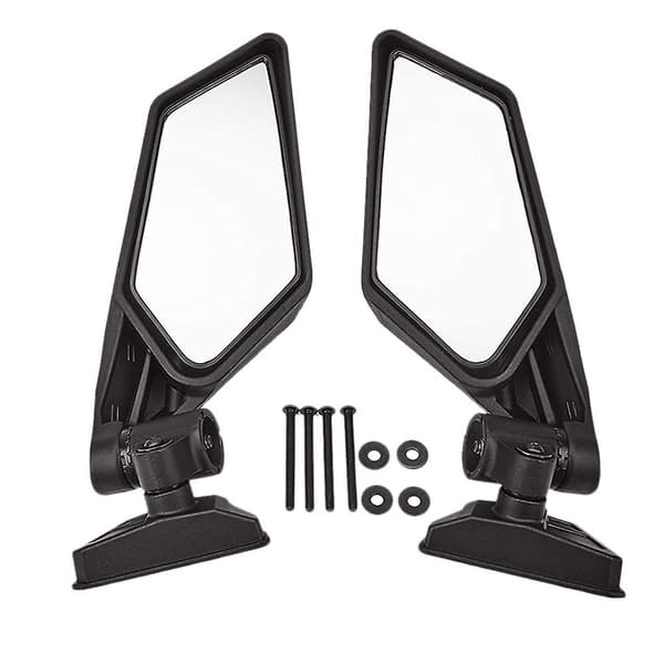 UTV sidospeglar 360 graders justerbara backspeglar Racingstil för Can Am X3 Quad-WELLNGS