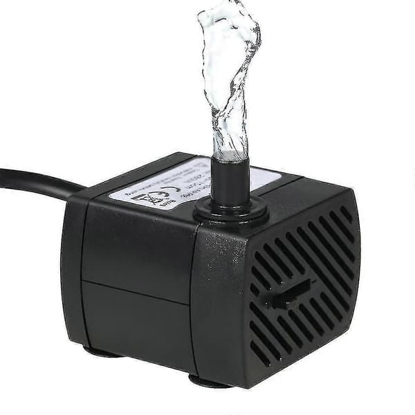 【2F】4W nedsenkbar pumpe for hydroponiske systemer og bordfontener AC22