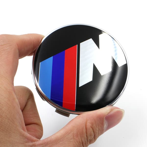 4-pak BMW Centerkapsler / Hjulkapsler Emblem 68mm Carbon
