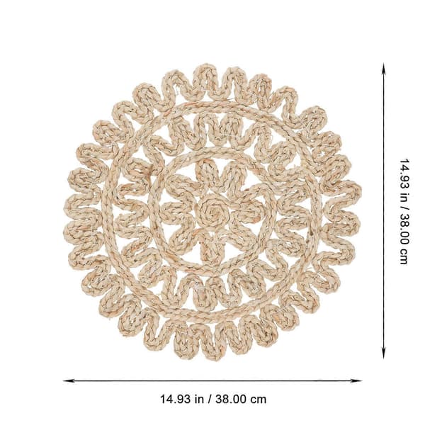 Blomsterformet te-matte Varmeisolasjonsmatter for beskyttelse 1 stk gressunderlag