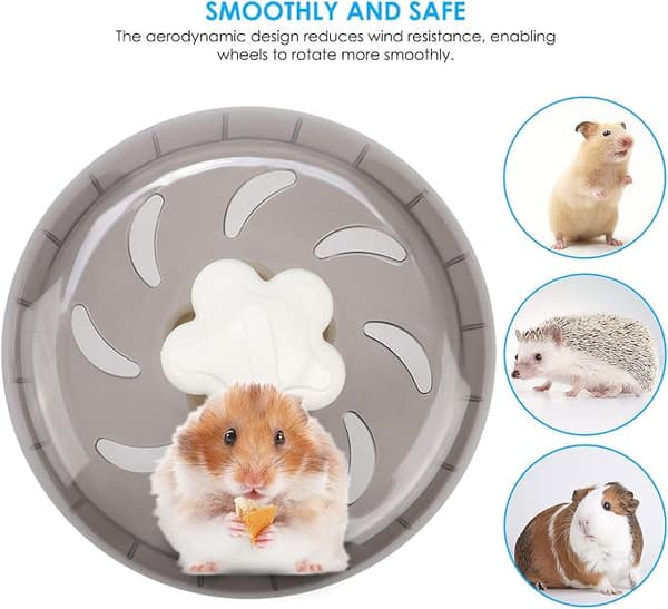 【2F】Hamsterskoter, 13,2 cm supertyst akrylplast för