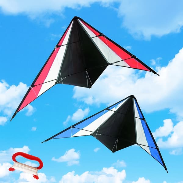 Flygende drage for barn - Fly drage - 130x60 cm