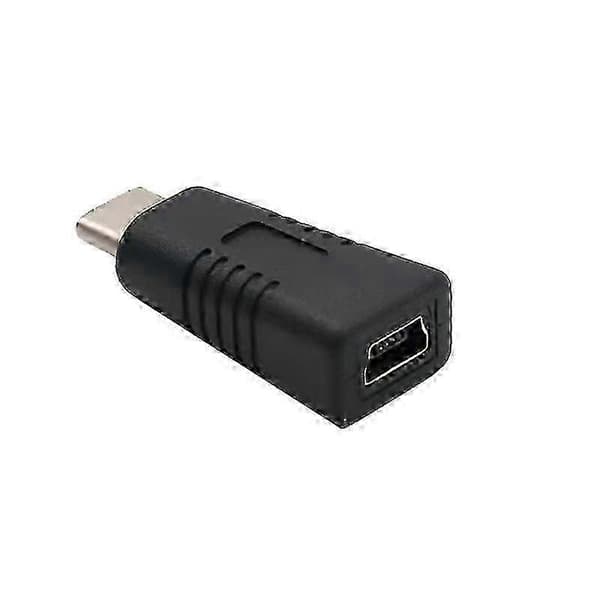 Telefon Mini USB Hun til Type C Han Konverter Understøtter Opladning Dataoverførsel Udgave 0512[2F]