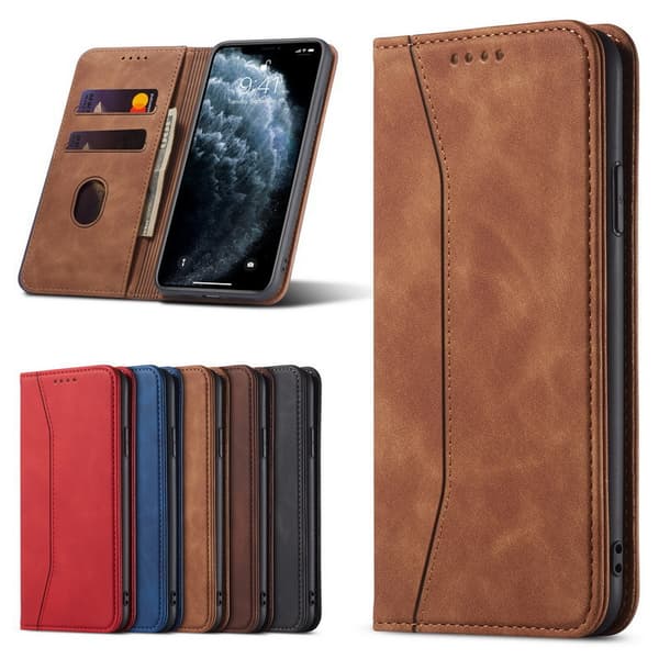 【2F】iPhone 17 Flip Wallet Cover | Business Lædercover Blå iPhone 17 Pro Max Blå blue iphone 17 Pro max