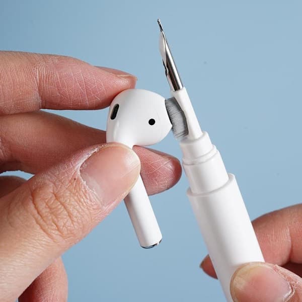 Rensepenn - Rengjør Airpods & ørepropper Hvit—dt
