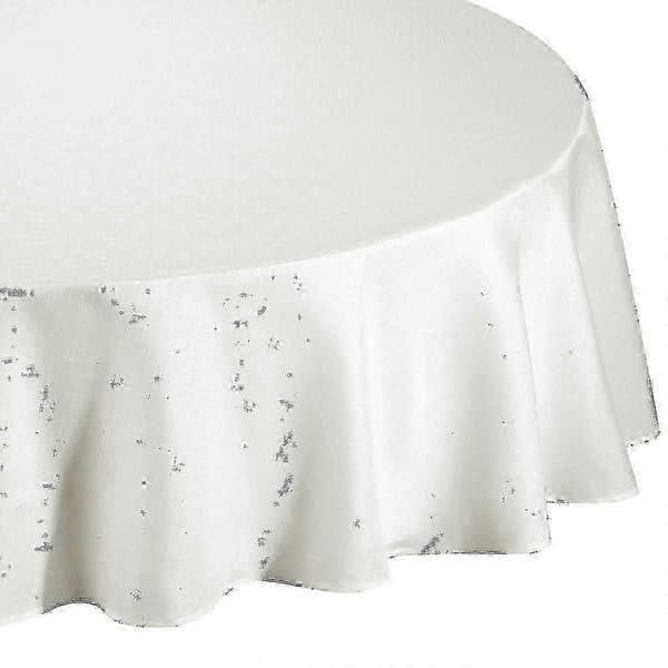 Vaskbar duk i polyester til bryllupsfest og bursdag - gressgrønn JO3 DIameter 260cm