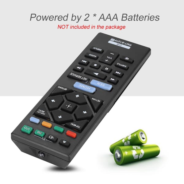 Fjernbetjening til Sony Blu ray RMT-B127P/BDP S3200/BDP S4200/BDP S5200 Erstatning