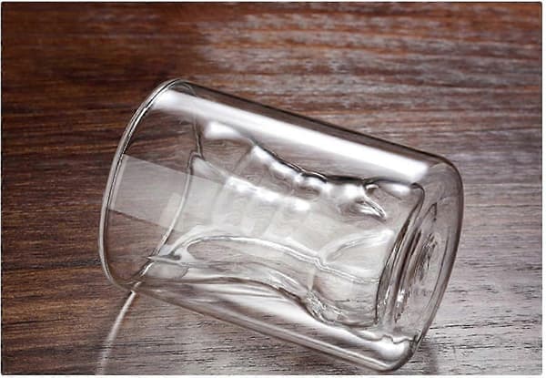 Ølglas med dobbeltlags kropsformet design, stor kapacitet, nyheds krus til fest og bar