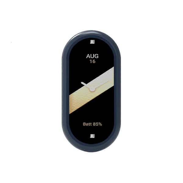 Bekvämt ramskydd för 8/8 NFC Anti-scratch klockhus Midnight blue