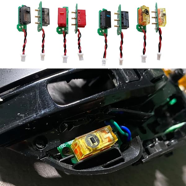 Musreparationsdelar för G900 G903 Gamingmus Micro Switch Knappkortskabel 2