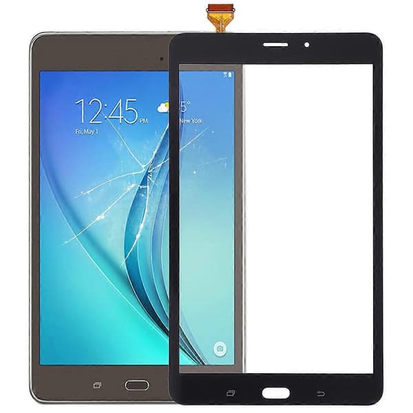 Galaxy Tab A 8.0 / T385 4G -version kosketuspaneeli Black