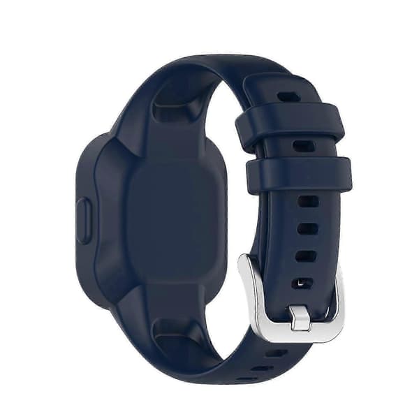 Erstatningssilikonerem til Garmin Vivofit JR3 - Sikker pasform til aktive børn Dark Blue