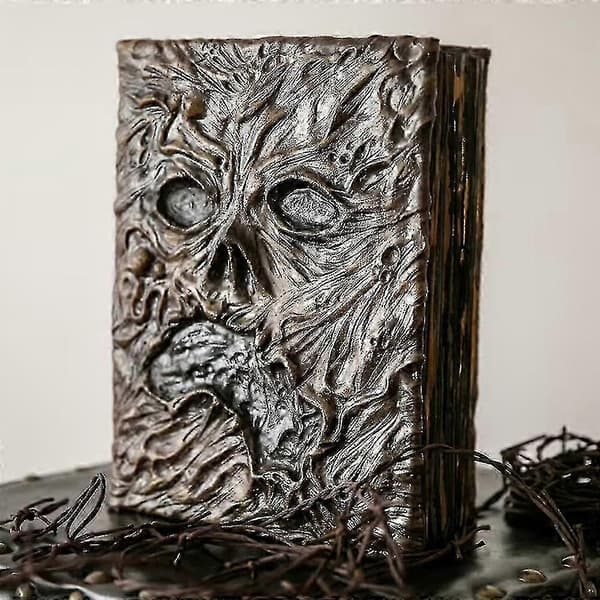 2025 Necronomicon Demon Evil Dead Bokrekvisitt Halloweenfestdekorasjonspynt [2F]