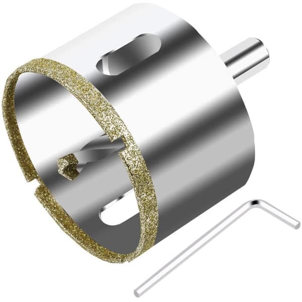 100mm Diamant Hullsag med Sentreringsbor, Flisehullsag a—dt
