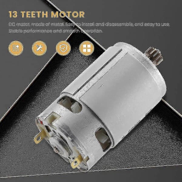 [2F]18V Motorbyte för Bosch GSR 18-2-LI Borrmaskin med 13 tänder