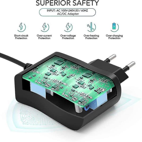 AC/DC-adapter DC 15 V 1 A 1000 mA AC 100–240 V