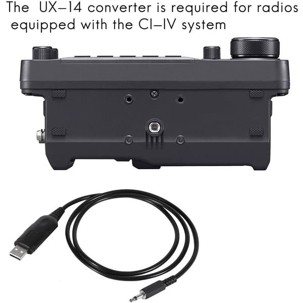 【2F】CI-V USB-liitäntäkaapeli Icom CT-17 -radiolle IC-706