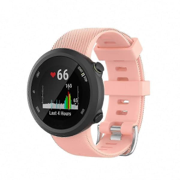 Garmin Forerunner 45 / 45S Silikon erstatningsreim Pink