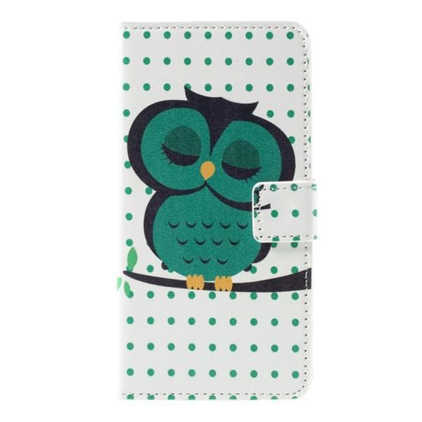 Plånboksfodral LG G5 – Prickigt med Uggla—dt animals and animal patterns