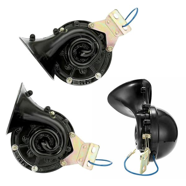 300DB 12-24V Vattentät Snigel Lufthorn Larmhorn Billarm Beeper för Lastbil 12V