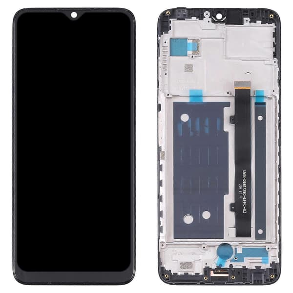 (Ny) LCD-skærm og Digitizer komplet samling med ramme til ZTE Blade V30 Vita Not Specified