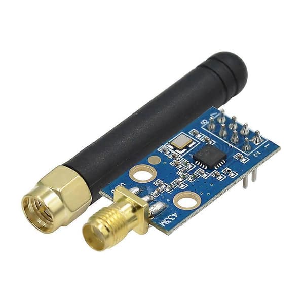 [2F]CC1101 Trådløst modul med SMA-antenne Trådløst transceivermodul til 433MHz forbedrer signalet