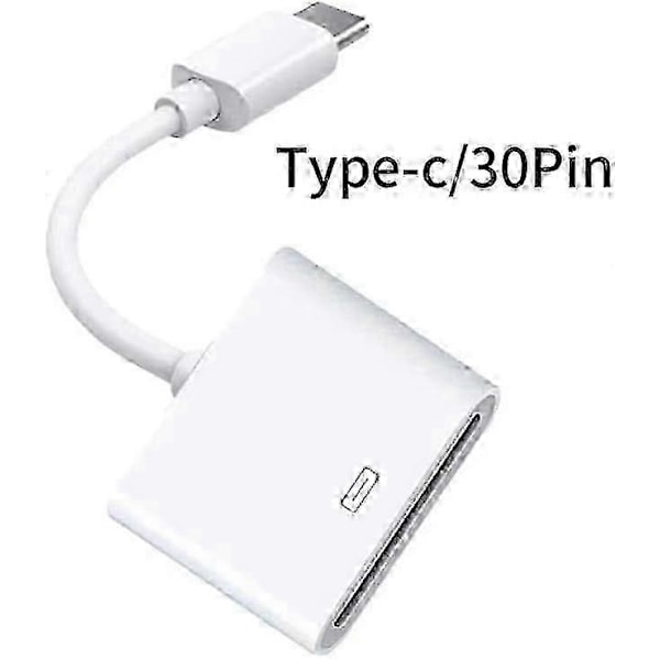 Apple 30-bens hun til USB-C-konverter datakabel