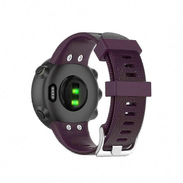 Garmin Forerunner 45 / 45S Silikon erstatningsreim Purple