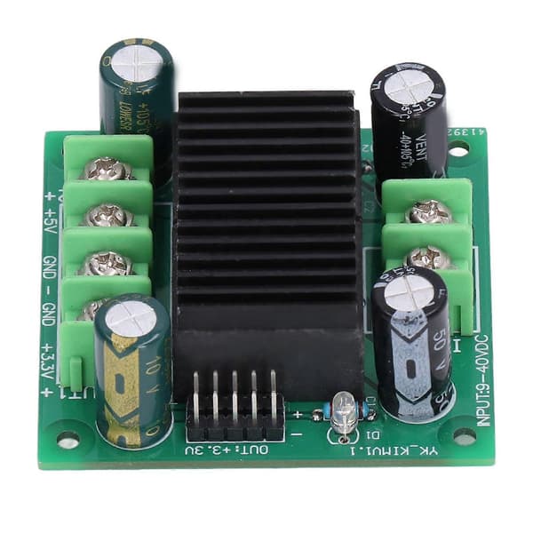 Dobbelt utgangsstrømmodul PCB Buck-moduler Inngang 9-40V til 5V 3.3V Stort varmeavledningsområde