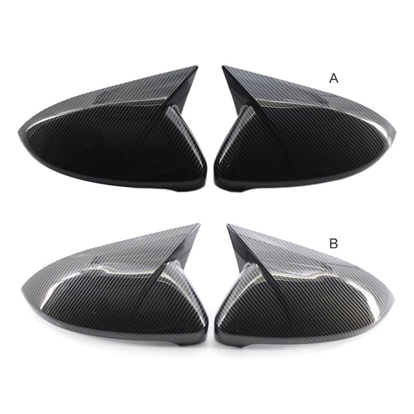 Plast sidespeiloverlegg Full dekseletrekk 5G0 857 537/5G0 857 538 Carbon pattern