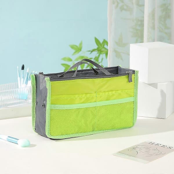 Bag in bag set necessär green